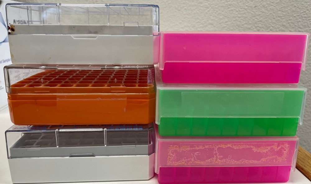 Cryostorage boxes 81-place for 1.2 to 2ml tubes (case of 10 boxes)