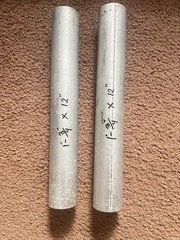 1-3/4″ Dia x 12″ Long 6061 T6511 Aluminum Round Bar 1.750″ 6061 LATHE STOCK 2bar