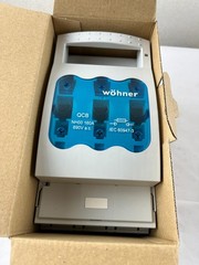 Wohner 33198000 QCB-NH00 160A 690V AC NH00 Fuse Switch Disconnector Busbar Mount
