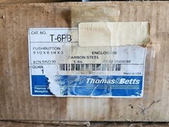 Thomas & Betts T-6PB Pushbutton Enclosure 9-1/2″ X 6-1/4″ X 3″