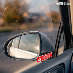 500Pcs Do Not Roll down Window Stickers, Removable Adhesive Warning Labels for A