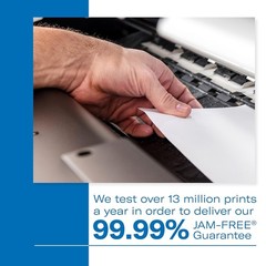 8.5-inch x 11-inch Premium Color Copy Paper, 28 lbs., 100 Brightness, 2500 Sh…