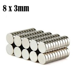 LOT5-100 Round Neodymium Magnets N52 Super Strong Rare Earth Small Large Magnets