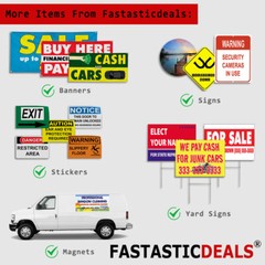 Vinyl Banner Multiple Sizes I Love You Weatherproof Industrial Yard Signs