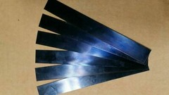6 PIECE Blue Tempered Spring Steel Shim .015″ x 1/2″ w, 3 inch LONG 0.500 0.015