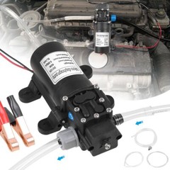 12V 5L/min Electric Fuel Transfer Pump Engine Oil Kerosene Car Tractor Truck US