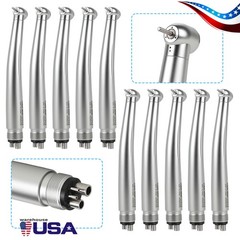 10pcs SANDENT NSK PANA MAX Style Dental High Speed Handpiece Push Button 4 Hole