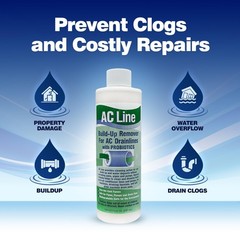 AC Drain Line Cleaner – 2 Pack / 6 Month Supply – Cleans HVAC drain lines, AC…