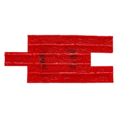 NEW 22″x12″ Concrete Stamps Mats Set Concrete Texturing Skin For Wall & Floor US