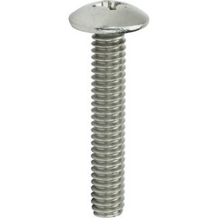 1/4-20 Phillips Truss Head Machine Screws Stainless Steel Wide All Lengths