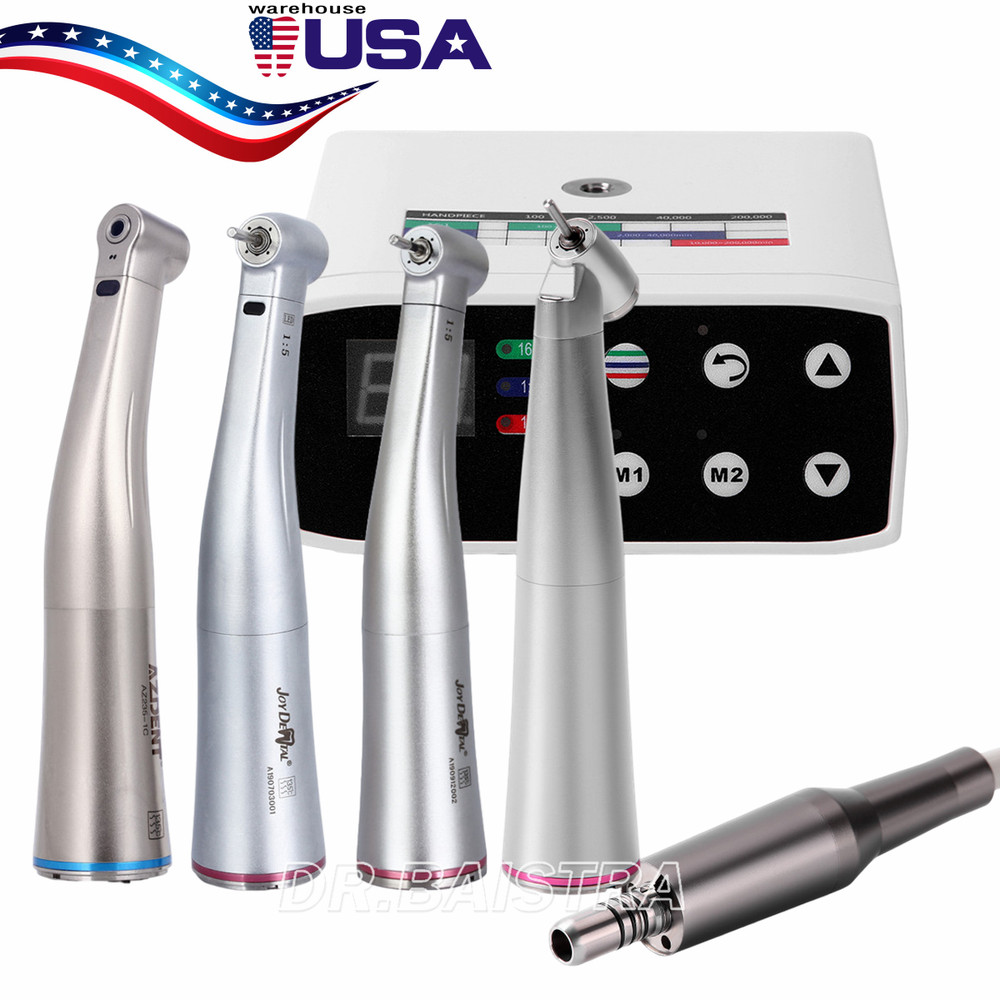 AZDENT Dental LED Electric Micro Motor / LED 1:1 1:5 1:4.2 Increasing Handpiece