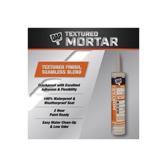 DAP Textured Mortar Beige ADV Latex Concrete/Mortar Sealant 10.1 oz /12PK