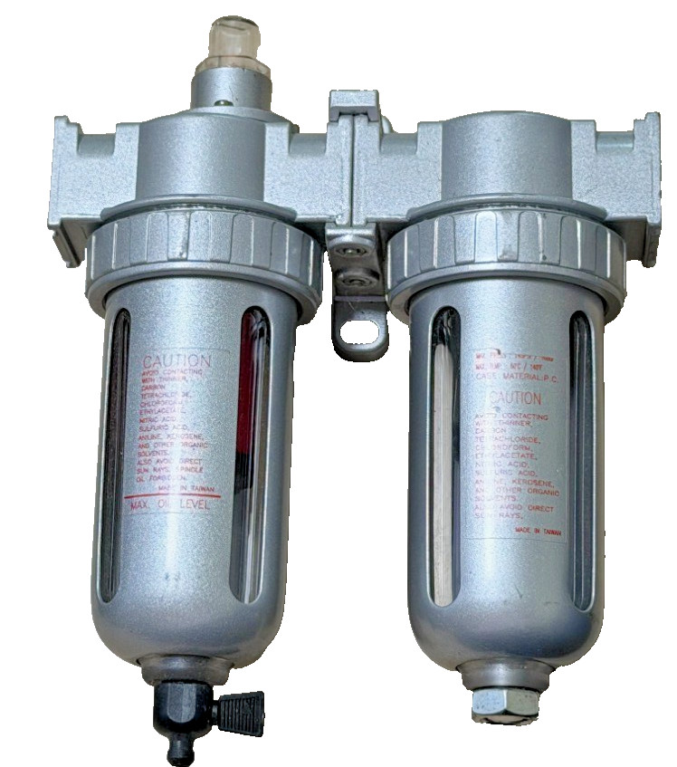 Sample FLM864N 1/2″ Compressed air in line Filter and Desiccant air Dryer-