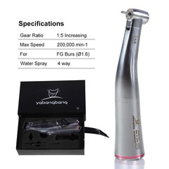 Dental 1:5 1:1 Fiber Optic LED Contra Angle Electric Handpiece Fit KaVo NSK COXO