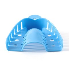 Dental Impression Trays Perforated Plastic Disposable (CHOOSE SIZE) 12 Trays/Bag