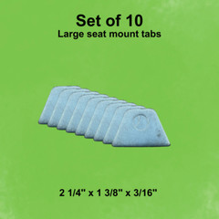 Weld On Tabs and mounts, -Pack of 50 Thick 3/16″ Steel Tabs, Rat Rod, Chassis