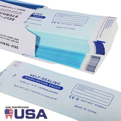 200 3.5″ x 10″ Self-ing Sterilization Pouches for Autoclave SA