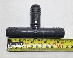 Spears Unbranded 1401-007 3/4×3/4×3/4″ PVC Insert Barbed Tee (Lot of 7)