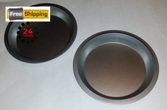 Two 9 inch Pie Pans a Heavy weight steel none stick bakeware 1 Pack, Brown