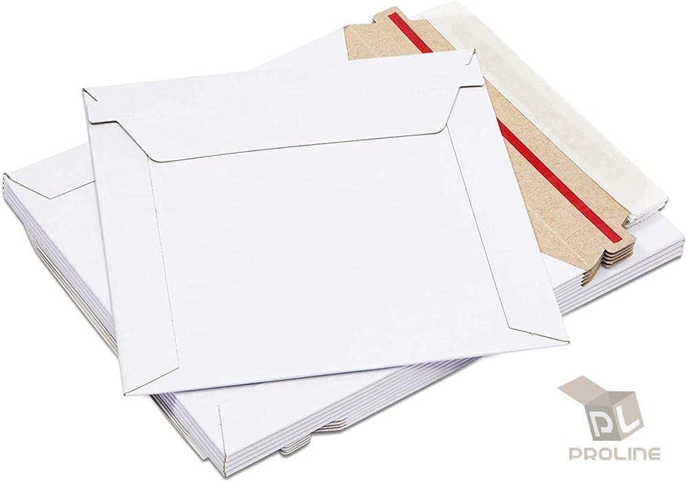 100 – 6.5 x 4.5 PROLINE RIGID PHOTO SHIPPING FLATS CARDBOARD ENVELOPE MAILERS