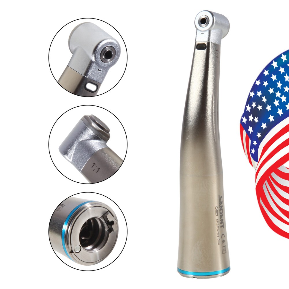 Dental Electric Motor LED Handpiece 1:5 1:1 Brushless Yabangbang