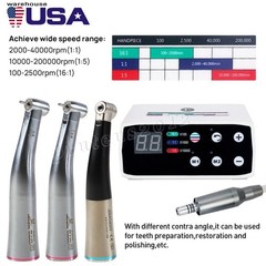 Yabangbang Dental Brushless LED Electric Micro Motor/1:5 1:1 LED Handpiece