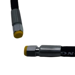 M14x1.5x 60″ Hydraulic Hose Both Ends Straight For AGT Miva China Mini Excavator
