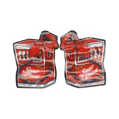 100pc Flat Pouch Smell Proof Design Mylar Foil Resealable Zip Storage Bags 3.5g