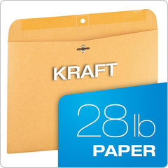 9 X 12 Clasp Envelopes, Deeply Gummed Flaps for Permanent Secure Seal, Great for
