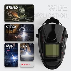 Large View Area True Color Welder Helmet Auto-Darkening Welding Helmet/Hood/Mask