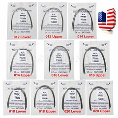 1-50 packs Dental Orthodontic Super Elastic Niti Arch Wire Round Ovoid Form OCA