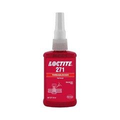 LOCTITE 271 Red Thread Locker Low Viscosity Adhesive for Metal Fasteners