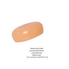 US Dental for Zest LOCATOR Replacement Standard Retention Insert Cap 2.4lbs 4Pcs