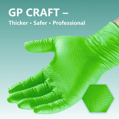 Heavy Duty Nitrile Gloves 8 Mil, Latex-Free, Large, Box of 1000, for Industrial