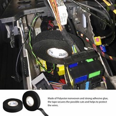 4Rolls 82ft Car Wiring Loom Tape Adhesive Cloth Fabric Harness Insulation Tape