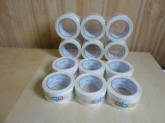 Lot of Rolls eBay Branded BOPP Packaging Tape 75 yards per roll NEW!