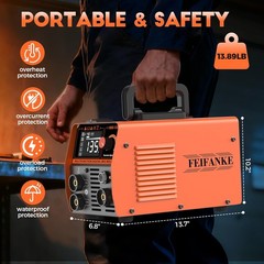 MIG Welder 135A 3IN1 MIG/ARC/Lift TIG Welding Machine 110V for Beginner, Gasless