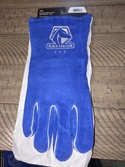 NEW – Black Stallion 320 CushionCore Split Cowhide Stick Welding Gloves -LARGE