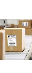 500 count 4×6 Fanfold Direct Thermal Shipping Labels