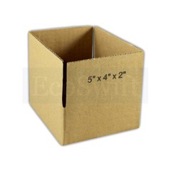 1-200 5x4x2 “EcoSwift” Cardboard Packing Mailing Shipping Corrugated Box Cartons