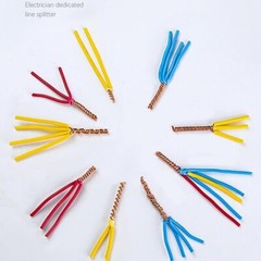 5PCS Wire Stripping Twisting Tool, Electrical Drill Stripper Cable Nut Twister