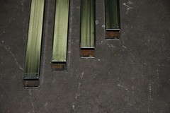 Steel Square Tubing, .062″ x 1″ x 1″ x 28″, 4 Piece Lot, Chrome Finish