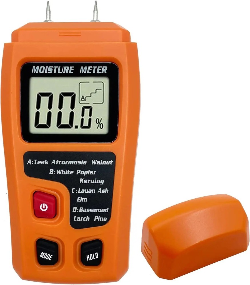 Digital LCD Wood Moisture Meter Detector Tester Wood Firewood Paper Cardboard