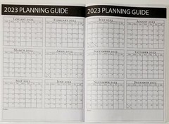 2022 Monthly planner, 6 1/2 in x 9 1/4 in
