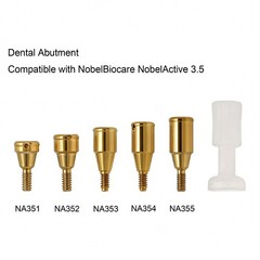 US Dental Ti Abutment NP fit Zest Locator for NobelBiocare NobelActive Implants