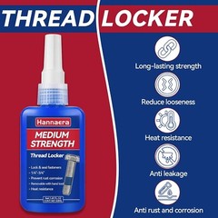 ThreadLocker 242 and 271, Thread Lock Medium and High Strength Lock Tight & Seal