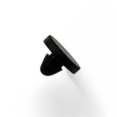 Small Rubber Push-in Ridged Stem Bumpers 1/2″ Diam – Feet – Fits 3/16″ Hole