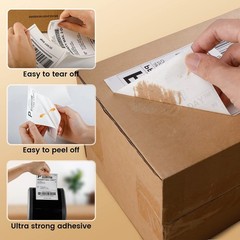 500PCS 100*150mm 4X6 Thermal Labels for Shipping Label Printer for USPS Fedex