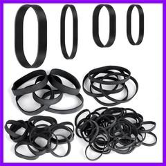 62Pcs Tactical Heavy Duty Elastic Wide Thick UV Heat Cold Resistant Rubber Bands