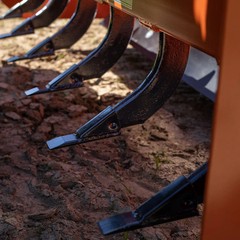 Titan Attachments 3 Point 6FT Rear Box Blade Scraper Grader, Cat 0 and 1